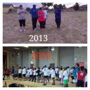 In 2013 was daar net 'n handjievol mense wat Fabian se gemeenskapsklasse bygewoon het. Nou, in 2016 is dit 'n heel ander saak.