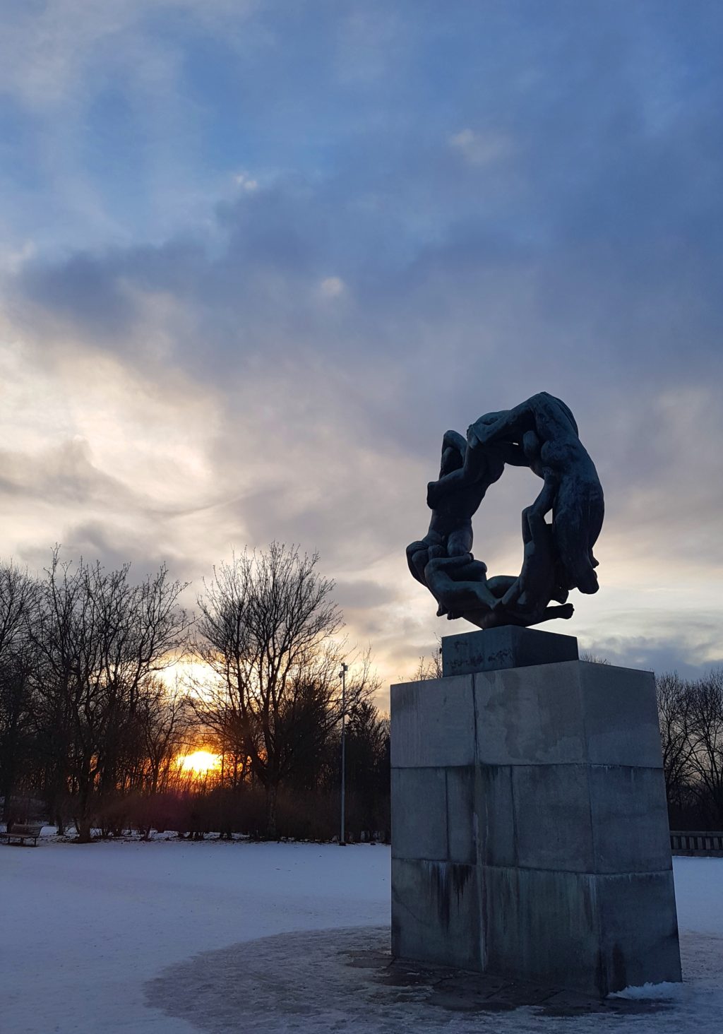 Kyk dié besonderse park in Oslo