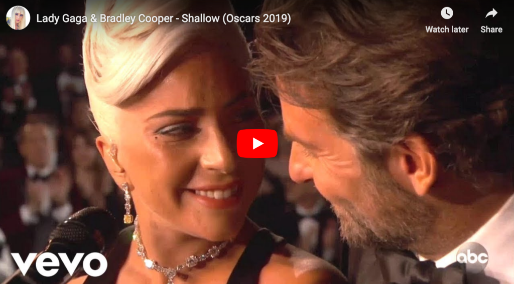 Oscars 2019: Lady Gaga en Bradley Cooper sing Shallow