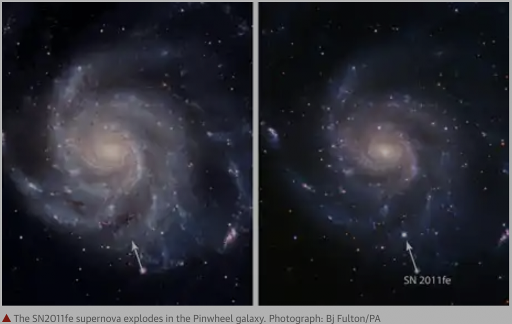 Wat is die verskil tussen ‘n nova en supernova? Luister na ruimteklanke by Venus