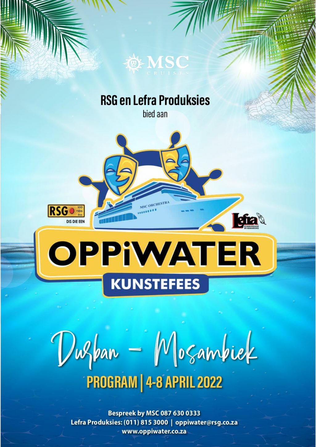 Jou laaste kans vir Oppiwater 2022!